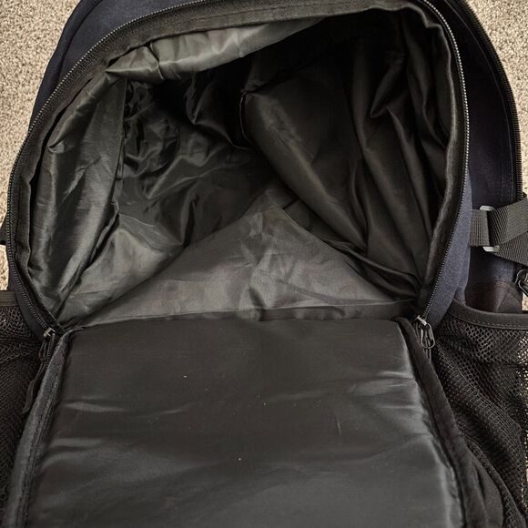 LARIPOP Large Adult Travel Bag Carry On Backpack Hiking Bag HiNavy Blue/Black - Picture 4 of 6